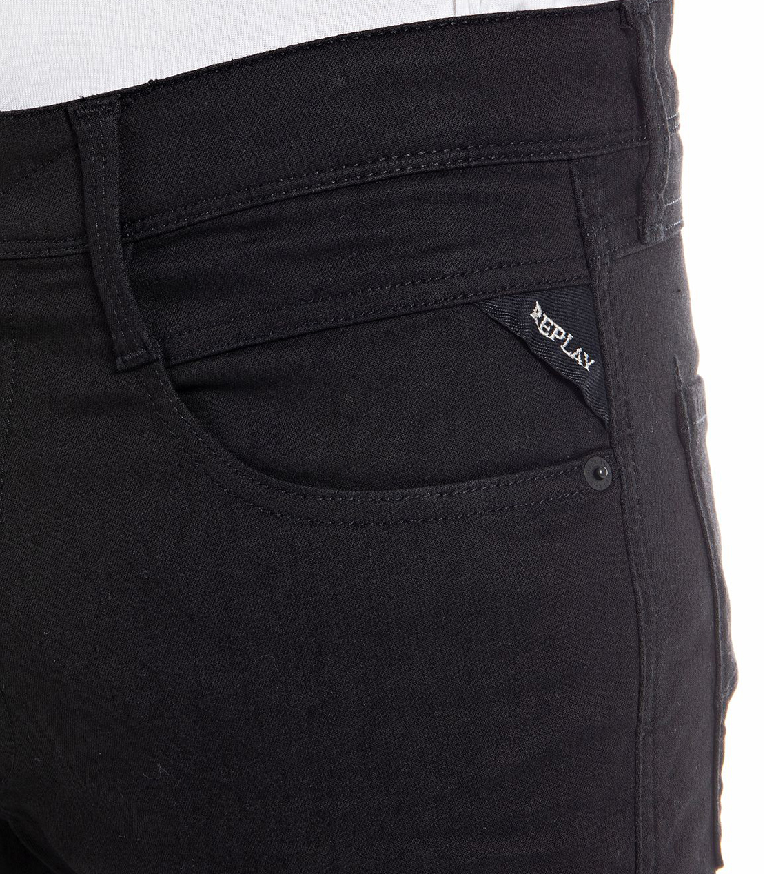 スーパースリム BRONNY パワーストレッチデニム 詳細画像 ブラック 6